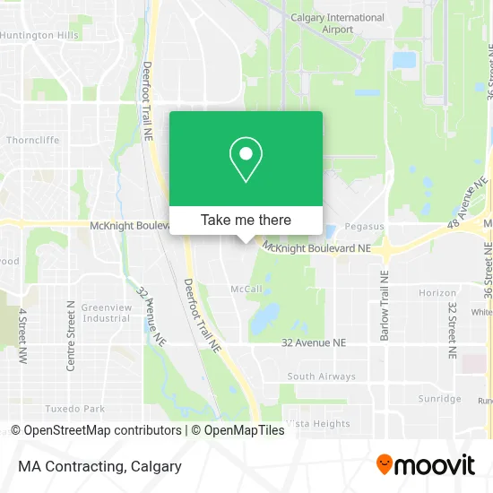 MA Contracting map