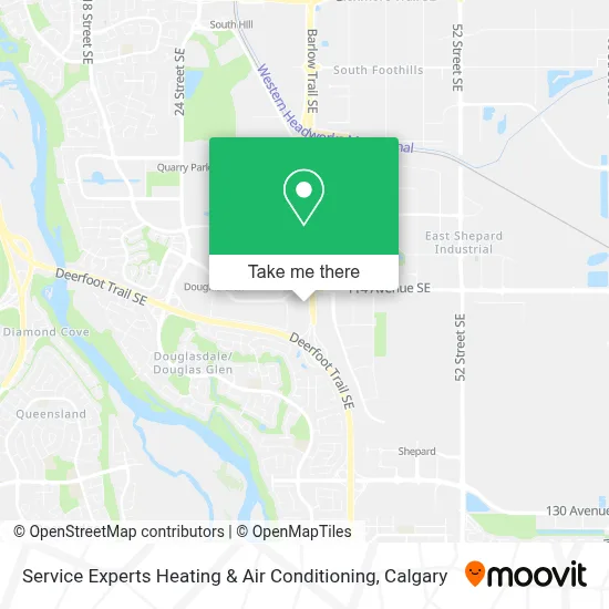 Service Experts Heating & Air Conditioning map