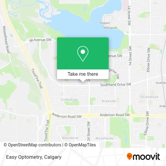 Easy Optometry map