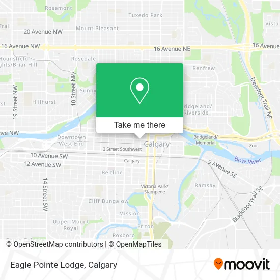 Eagle Pointe Lodge map