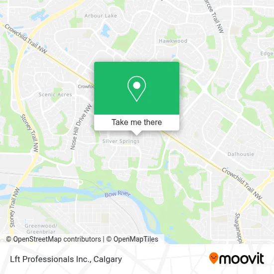 Lft Professionals Inc. map