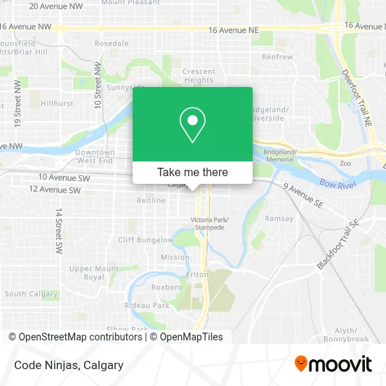 Code Ninjas map