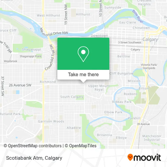 Scotiabank Atm map