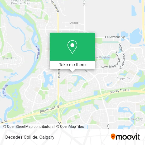Decades Collide map