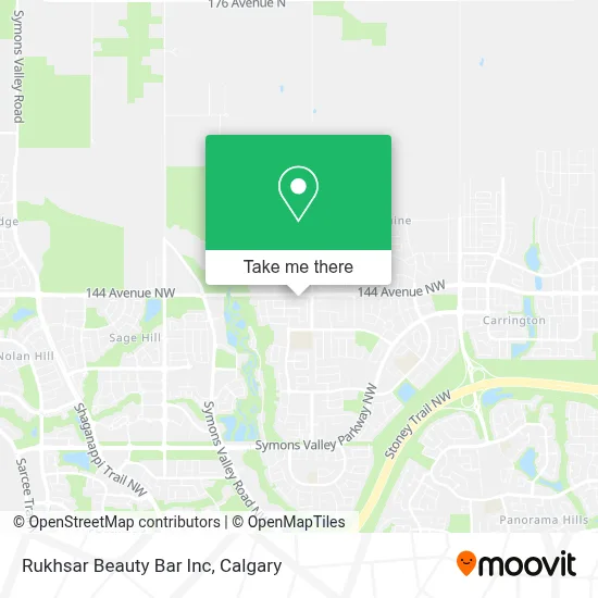 Rukhsar Beauty Bar Inc map