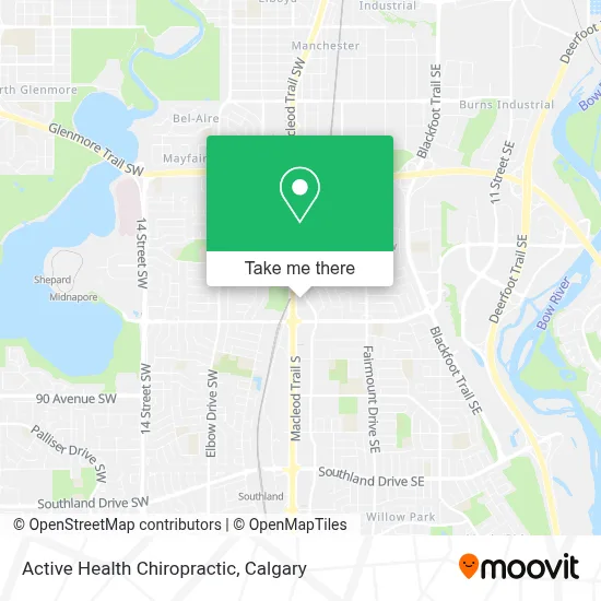 Active Health Chiropractic map