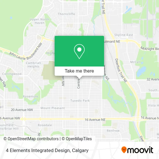 4 Elements Integrated Design map