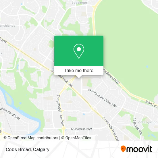 Cobs Bread map