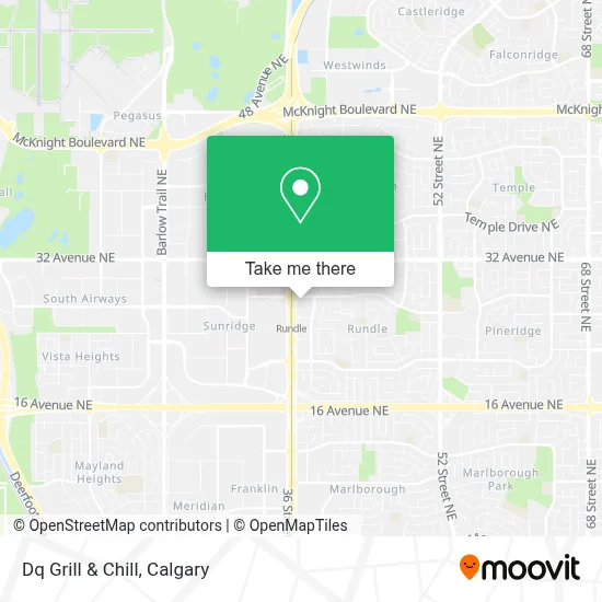 Dq Grill & Chill map