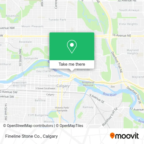 Fineline Stone Co. map