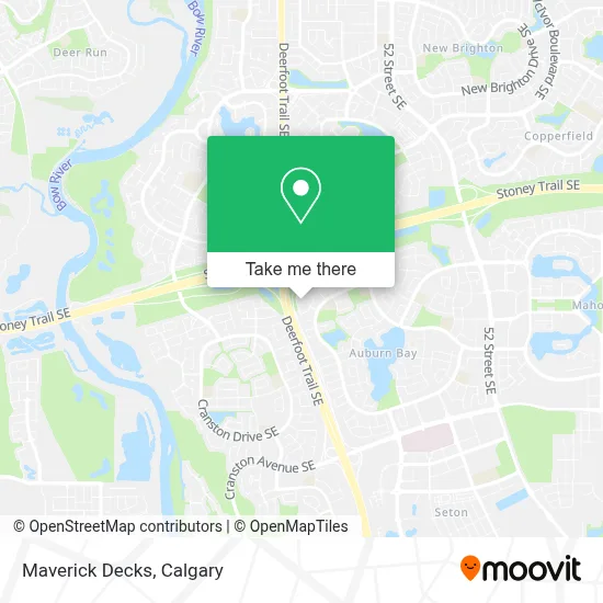 Maverick Decks map