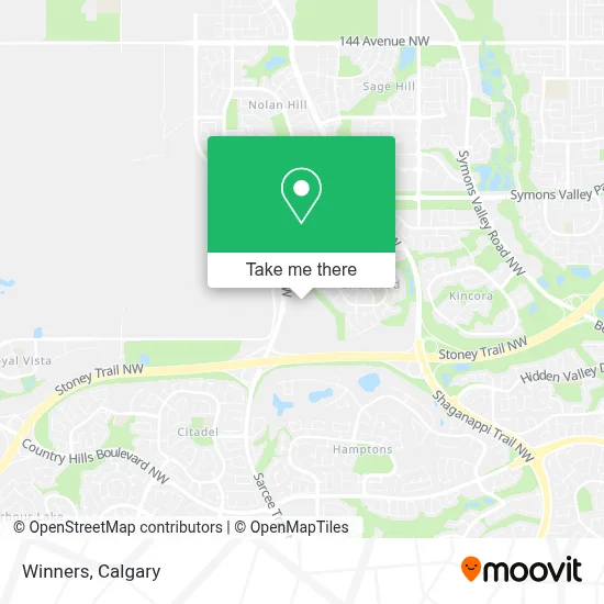 Winners map