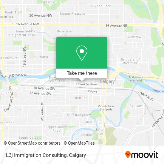 L3j Immigration Consulting map