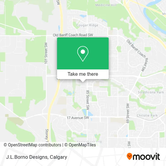 J.L.Borno Designs map