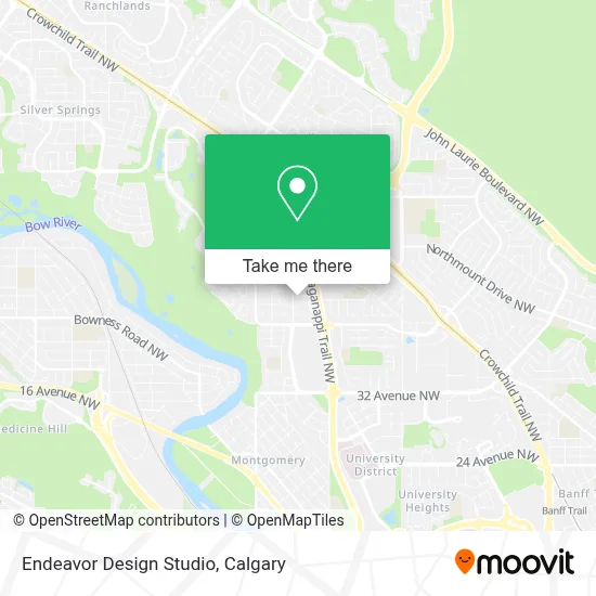 Endeavor Design Studio map