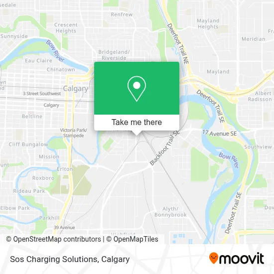 Sos Charging Solutions map