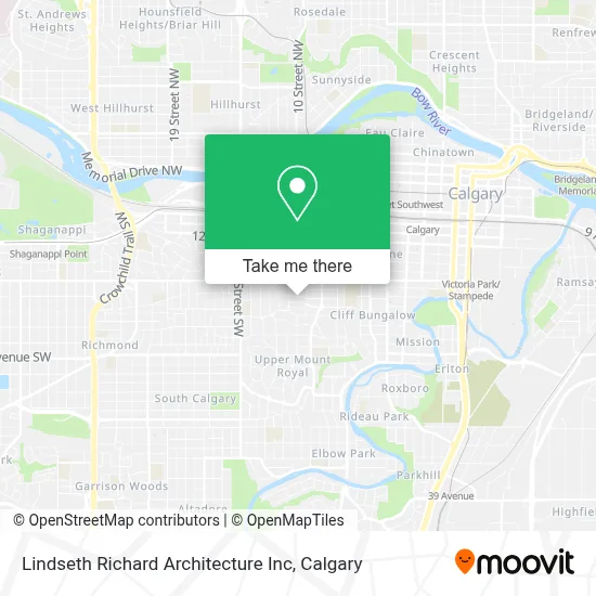 Lindseth Richard Architecture Inc map