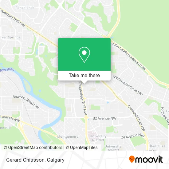 Gerard Chiasson map