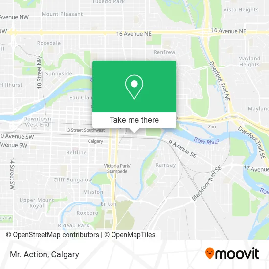 Mr. Action map