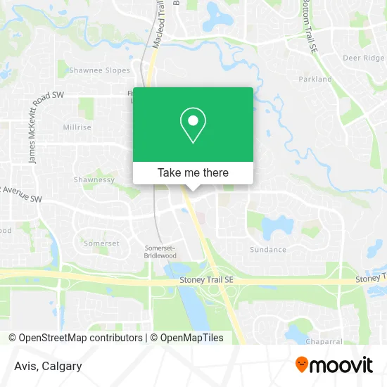 Avis map