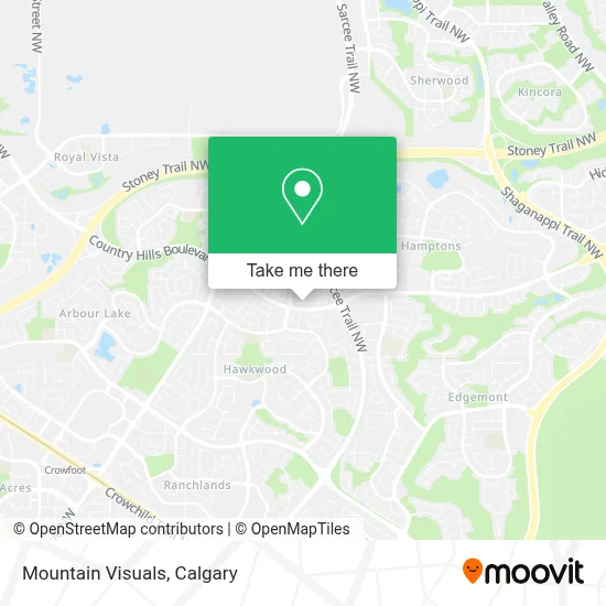 Mountain Visuals map