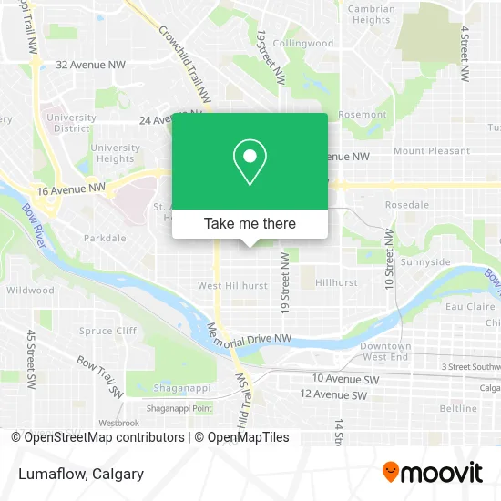 Lumaflow map