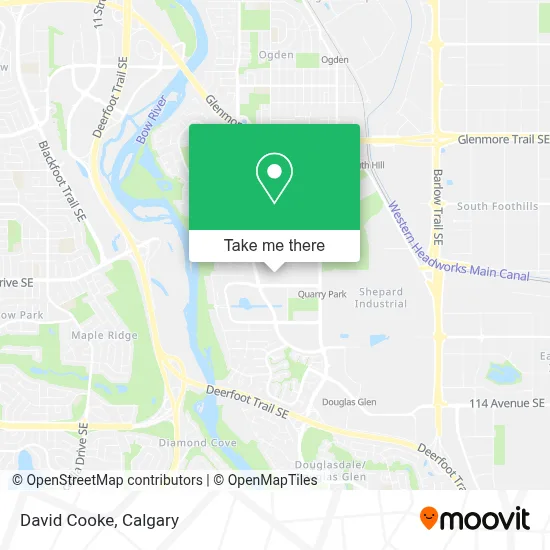 David Cooke map