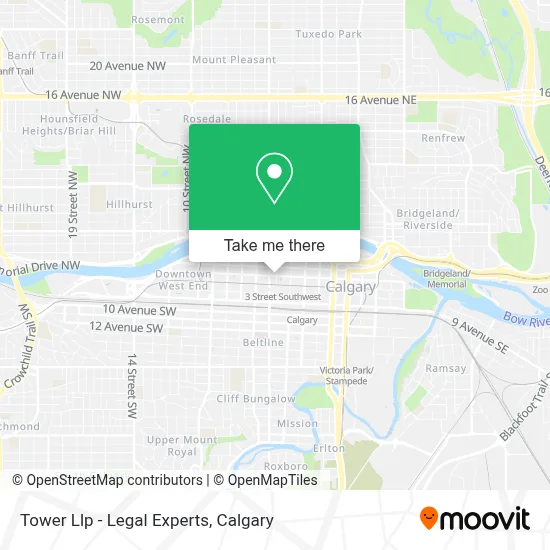 Tower Llp - Legal Experts map