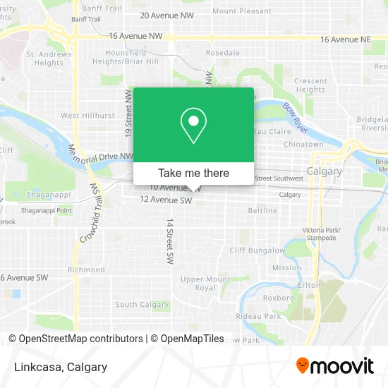 Linkcasa map