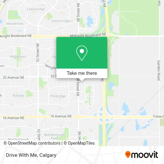 Drive With Me map