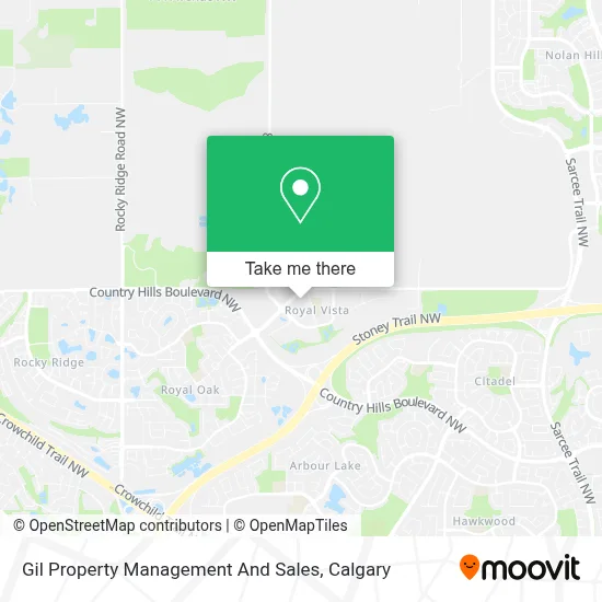 Gil Property Management And Sales map