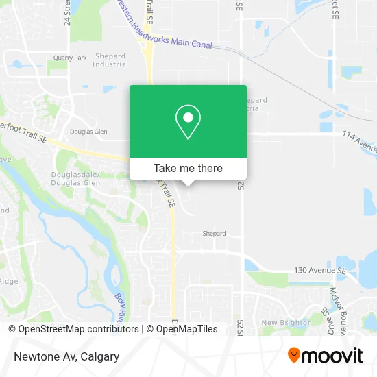 Newtone Av map