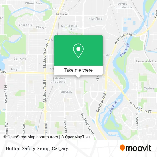 Hutton Safety Group map