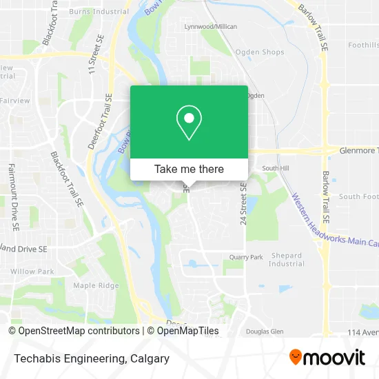 Techabis Engineering map