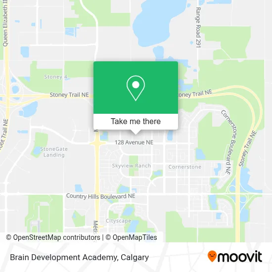 Brain Development Academy map