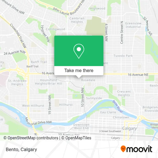 Bento map
