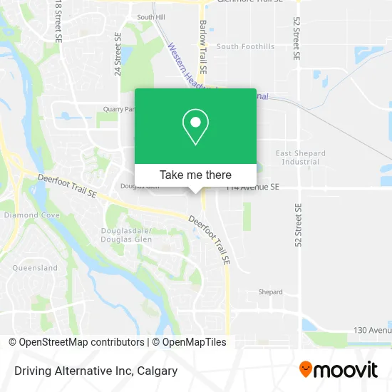 Driving Alternative Inc map