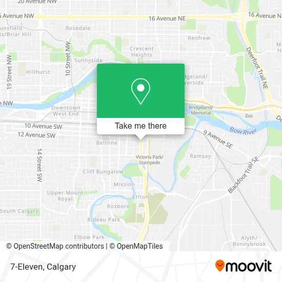 7-Eleven map