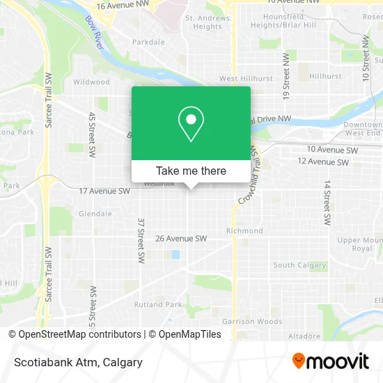 Scotiabank Atm map