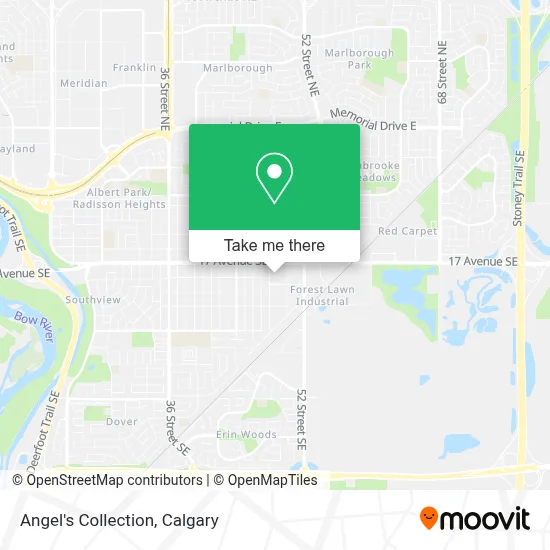 Angel's Collection map