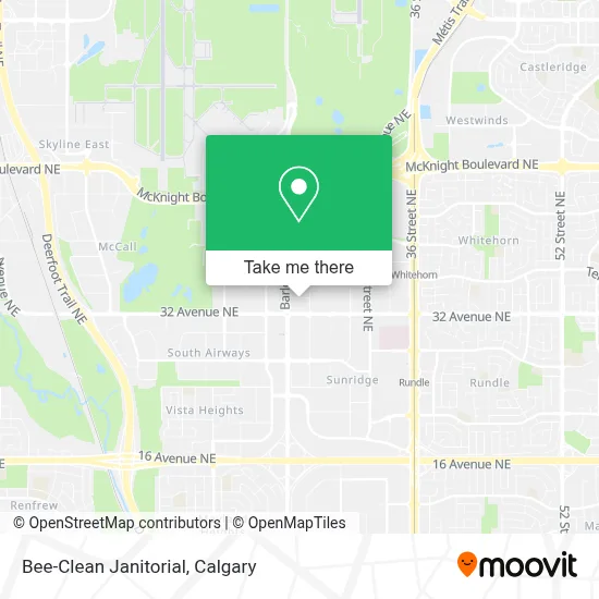 Bee-Clean Janitorial map