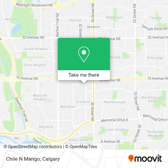 Chile N Mango map