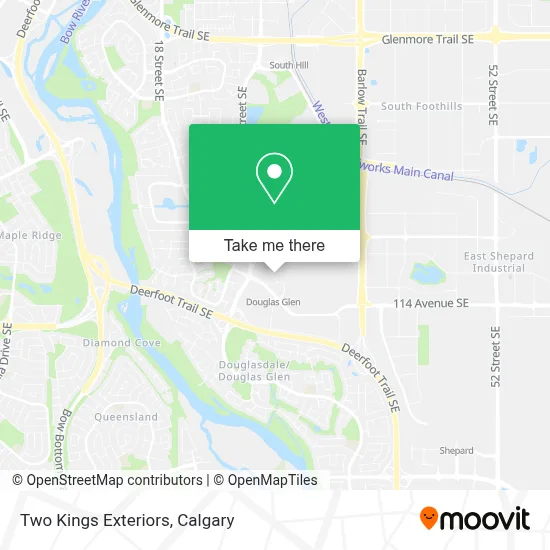 Two Kings Exteriors map