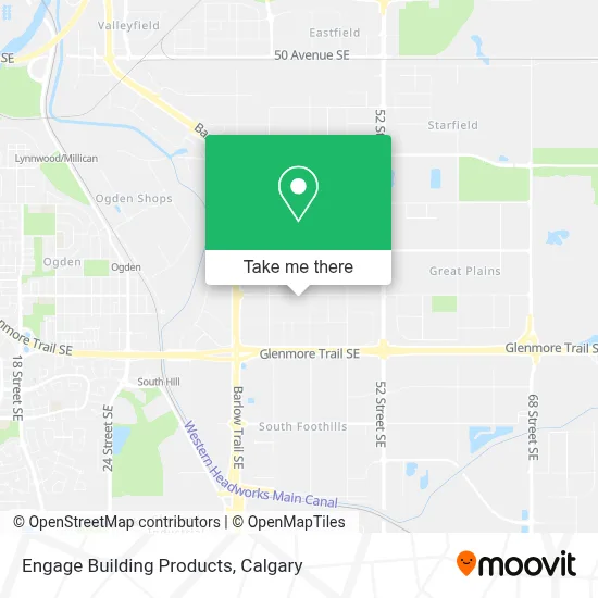 Engage Building Products map