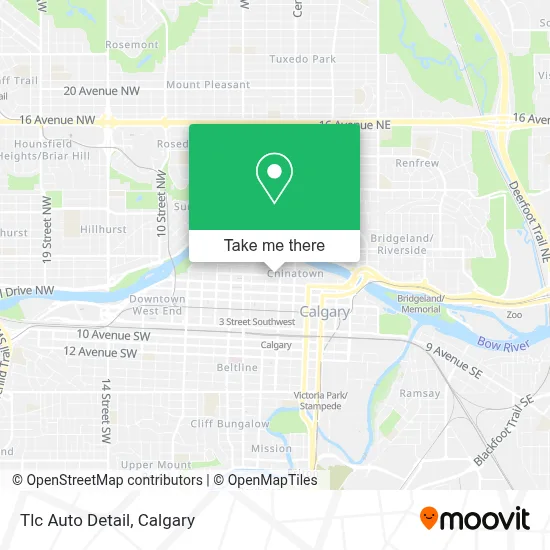 Tlc Auto Detail map