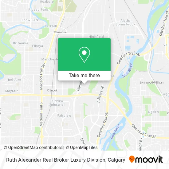 Ruth Alexander Real Broker Luxury Division map