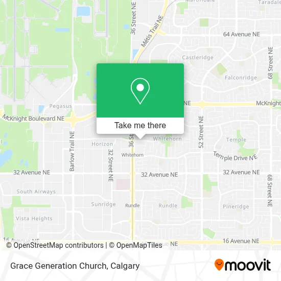 Grace Generation Church map