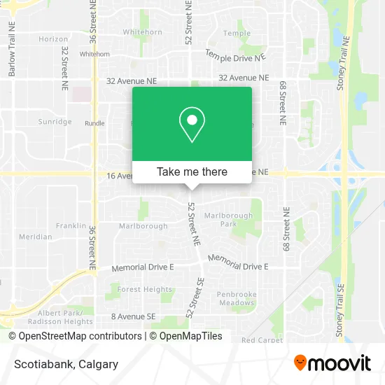 Scotiabank map