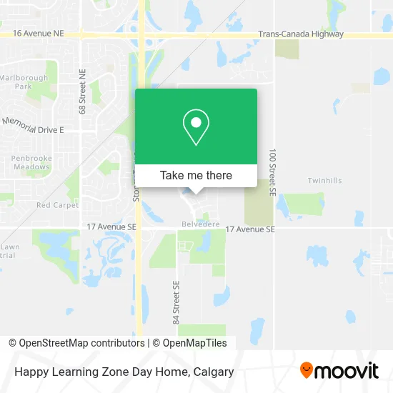 Happy Learning Zone Day Home map