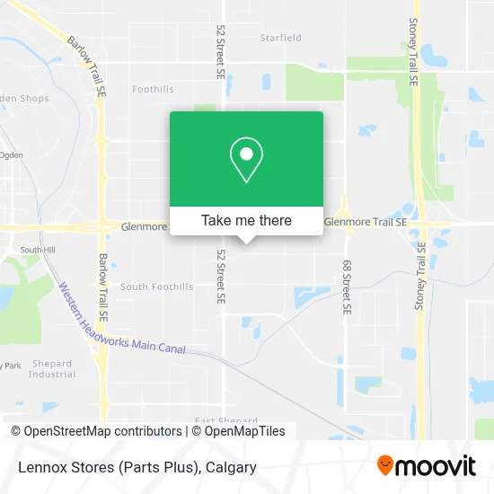 Lennox Stores (Parts Plus) map